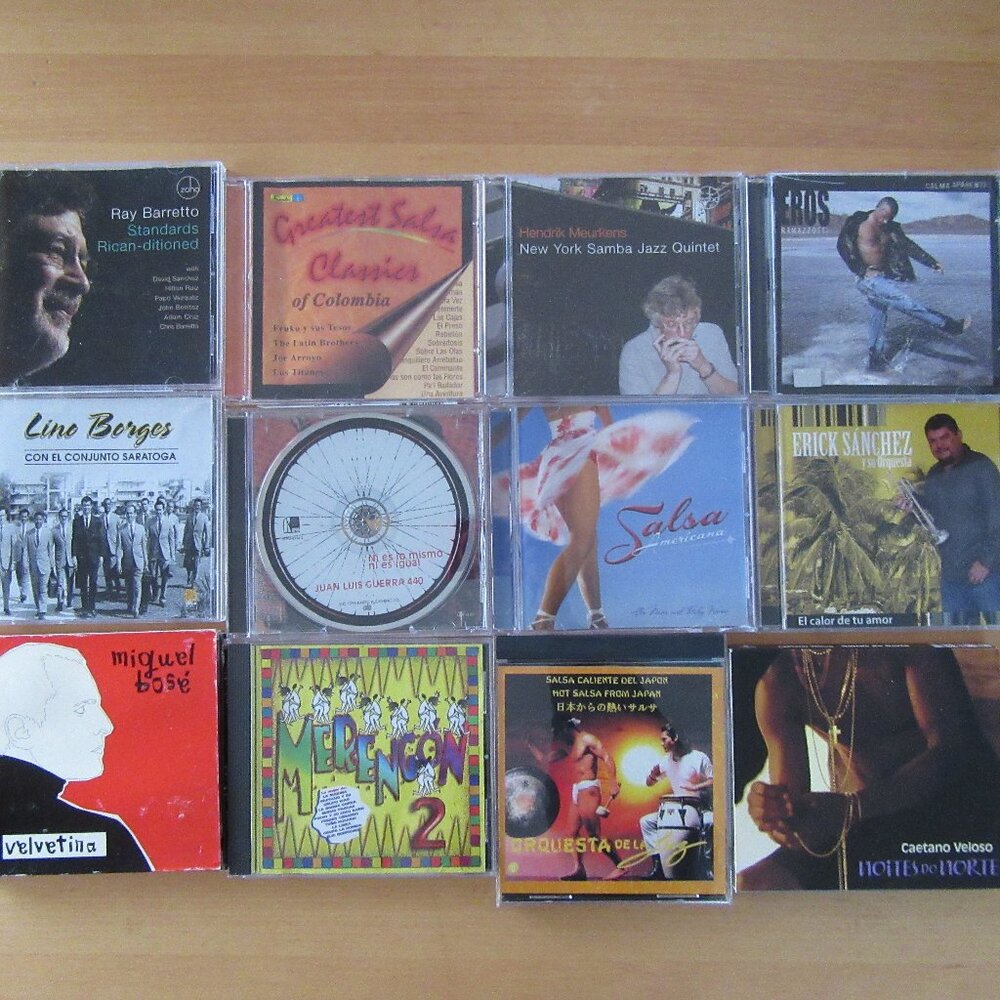 LATIN MUSIC CD lot 12 - Various artists - vocal - salsa - merengue